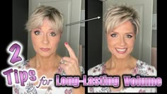 Short Hair Volume Hacks, Hair Styling Techniques, How To Add Volume To Short Hair, How To Style Pixie Hairstyles Tutorials, How To Give Volume To Flat Hair, How To Add Volume To Fine Hair, Hair Cowlick, How To Add Volume To Hair, Add Volume To Flat Hair