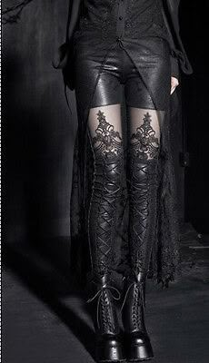 Item include:one leggings. If can not get in 6 weeks will get a resend. others:about three weeks. Goth Victorian, Mode Steampunk, Gothic Leggings, Scene Girl, Girl Punk, Diesel Punk, Lace Up Leggings, Black Clothes, Lace Leggings