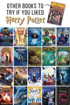 harry potter books to try if you like them for the first time in their life