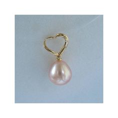 Or Rose, Champagne, Pearl Earrings