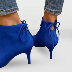 Womens Pointed Toe Heels Ankle Booties Kitten Stiletto Bowtie Strappy Fall Dress Boots Shoes Never Worn Fall Dress Boots, Dresses With Boots Fall, Strappy Stilettos, Strappy High Heels, Womens Stilettos, Dress Boots, Fall Dress, Pointed Toe Heels, Suede Ankle Boots