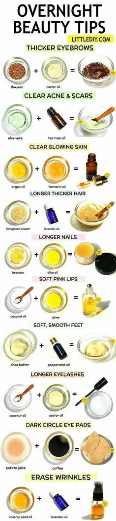 Obličejové Masky, Overnight Beauty Tips, Natural Beauty Treatments, Erase Wrinkles, Clear Healthy Skin, Overnight Beauty, Beauty Tips For Glowing Skin, Healthy Skin Tips, Beauty Tips For Skin