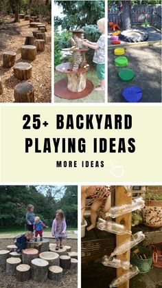 25 backyard playing ideas for kids that are easy and fun to do in the yard