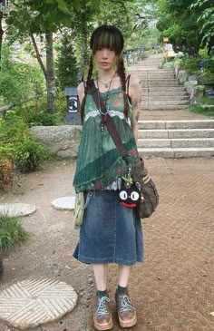 2000s Japanese Fashion, Mori Fashion, Funky Outfits, Aesthetic Fits, New Rock, Alternative Outfits, 가을 패션