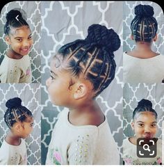 Toddler Braided Hairstyles, Toddler Braids, Kid Hairstyles, Lil Girl Hairstyles, Kid Braid Styles, Children Hair, Kid Styles, Toddler Hairstyles Girl, Girls Natural Hairstyles