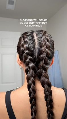 How To French Braid, Dutch Braid, Braid Styles, Hair Inspiration, Hair Ideas, Womens Hairstyles, Long Hair