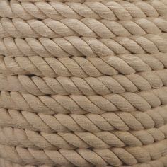 a rope is shown close up on a white background