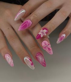 Sculpted Flower Nails, Circle Nails, Kitty Nail, Cruise Nails, Drip Nails, Purple Nail, Short Acrylic