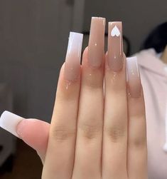 Just read🥲🤍 #random #Random #amreading #books #wattpad Cute Natural Nails Acrylic, Basic Baddie Nails French Tip, Cute Nails Designs For Acrylics, Good Acrylic Nails, Creme Nails Acrylic, Long Acrylic Nails With Initials, Off White Nails Acrylic, Nails Acrylic Nude Color, Nails Acrylic For Black Women