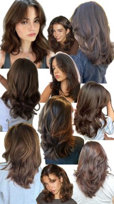 Layered Haircuts For Medium Hair, Hair Tutorials For Medium Hair, Work Hairstyles, Haircuts For Medium Hair, Haircuts Straight Hair