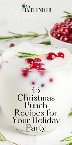 christmas punch recipe for your holiday party