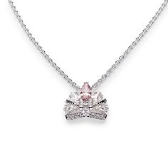 A stunning piece of jewelry by Swarovski. Accentuate your everyday fashion with any of our fabulous items designed to bring out your best look! Pink Crystal Necklace, Queen Tiara, Tiara Necklace, Queen Necklace, Jewelry White Gold, Queens Tiaras, Swarovski Crystal Necklace, Costume Jewelry Necklaces, Pink Necklace