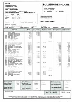 an invoice sheet with numbers on it and the words builtin de salre