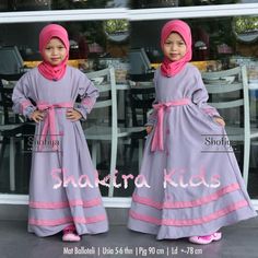 Dresses For Baby Girls, Style For Kids, Girl Hair Dos, Modest Evening Dress, Dress Ootd, Hijab Niqab, Abaya Style