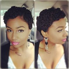 Pincurled two strand twists. So beautiful. Meagan Good, Natural Hair Twists, Pin Curls