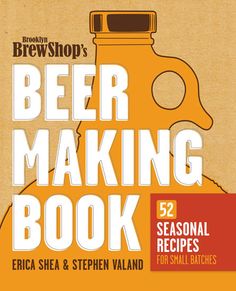 the beer making book is on display