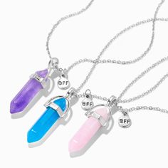 Bff Necklaces For Three, Friendship Necklaces For 3 Friends, Cute Bestie Necklaces, Bestie Necklaces, 5 Best Friends, Trio Necklace, 3 Best Friends, Piercing Kit, Bff Jewelry