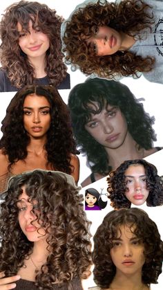 Mrs Bella, Long Layered Curly Hair, Graduated Bob Haircuts, Dark Curly Hair, Graduated Bob, Haircuts For Older Women, Curly Hair Short