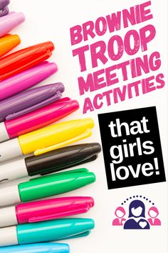 the brownie troop meeting activities that girls love