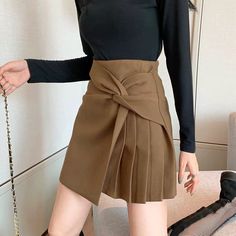 Brand New Fit S Or M Professional Skirt, Ol Fashion, Bow Skirt, Pretty Skirts, Modest Dresses Casual, Hip Skirt, Skirt Patterns Sewing, Fashion Now, Simple Chic