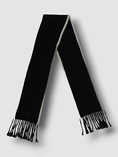 Top Seller for $795 Moncler Women Black Virgin Wool Ribbed Knit Fringe Shawl Muffler Scarf, Womens Accessories Black Winter Scarves, Warm Black Scarf For Fall, Warm Black Scarves For Fall, Casual Black Wool Scarf, Warm Black Winter Scarf, Black Wool Scarf For Winter, Black Winter Scarves For Cold Weather, Casual Black Warm Scarves, Casual Warm Black Scarves