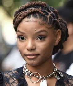 Curly Dreadlocks Hairstyles, Elegant Loc Updos, Dreadlock Wedding Styles, Side Locs Hairstyles, 1920s Loc Styles, Loc Hairstyles For Formal Events, Wedding Loc Styles For Black Women, Wedding Day Loc Styles, Vintage Loc Styles