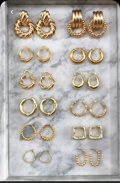 Gold Earrings Designs, Women's Jewelry And Accessories, Classic Jewelry