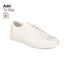 in stock Sneakers Online, Kenneth Cole, Sneakers White, Leather Sneakers, Womens Sneakers, Casual Looks, Leather Upper, Pick Up, In Store