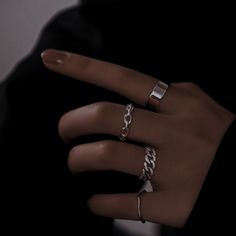 Hands With Rings, Edgy Rings, Hand Jewelry Rings, Hand Rings, Fancy Jewelry