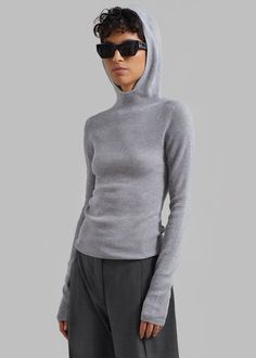 Everyday Formula – The Frankie Shop Oversized Tailoring, The Frankie Shop, Frankie Shop, Sleeveless Turtleneck, Roll Neck Sweater, Knit Hoodie, Oversized Blazer, Capped Sleeve Dress, Knit Crop Top