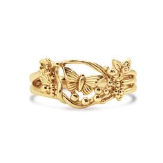 Mariposa Butterfly Ring Mariposa Butterfly, Wedding Ring Styles, Gold Vermeil Jewelry, Jewelry Accessories Ideas, Butterfly Ring, Vermeil Jewelry, Jewelry Lookbook, Pearl Gemstone, Pearl Charms