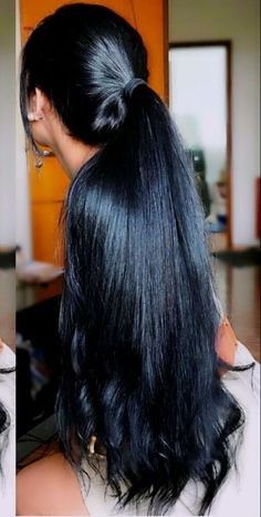 Indian Hair Extensions, Raw Indian Hair, Jet Black Hair, Nails Blue, Hair And Beauty, Long Hairstyles