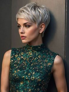 Hairstyles Locs, Pixie Haircut Styles, Super Short Hair, Edgy Short Hair, Pixie Haircuts, Short Pixie Haircuts, Haircuts For Fine Hair, Haircut For Thick Hair, Short Hair Haircuts