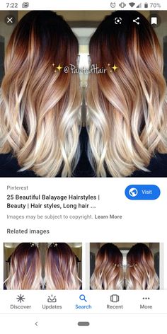 Red To Blonde, Blonde Balayage, Ombre Hair, Balayage Hair, New Hair, Balayage, Blonde Hair, Hair Makeup