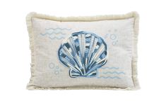 PRICES MAY VARY. Dimension: 18 inches Length x 13 inches Width Sweet Series - Ocean Shell Coral Coastal Accent design can be the first choice for marine animal lover. An ocean vibe lumbar pillow you can't miss! Material: polyester and polyester fiber inside, durable and environmentally friendly. It has an inner cushion and an outer cover that can be unzipped for washing. The home collection is ideal for decorating your room in a simple and natural way. Insert is included, bright color, excellent Coastal Throw Pillows, Flower Throw Pillows, Garden Pillows