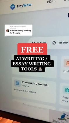 Rytr is an AI writing assistant that helps you create high-quality content, in just a few seconds, at a fraction of the cost! Personalized writing services crafted to your unique specifications. The Writing Oasis: Your Refuge for Essay Excellence 🎓 how to write a case study research proposal, how do you critique an article, the website that writes essays for you 📓 #assignmentwritingservices App That Writes Essay For You, Websites To Write Essays For You, Apps To Write Essays, Essay Writer Website Student, Websites That Write Essays For You For Free, Website For Essay Writing, Websites For Writing Essays, Assignment Hacks College Students, Article Writing Websites