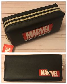 Welcome fellow Marvel lovers! This listing is just one of several new lots I am now offering in my store that includes a variety of official Marvel Apparel & Accessories! Some of them are rare pre-release samples, and some may be missing a tag, but all of them are brand new! Below is a description of the included items and check out my store for more Marvel lots! Please refer to my images for all details before purchasing and feel free to contact me with any questions. Marvel-Japan Cosmetics Bag Themed Rectangular Bag For Gifts, Themed Rectangular Bag As A Gift, Themed Rectangular Gift Bag, Marvel Merch, Marvel Clothes, Marvel Logo, Cosmetics Bag, Travel Cosmetic Bags, Print Logo