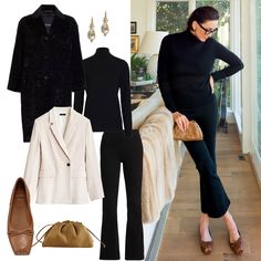 START WITH GOOD BASICS — A Note on Style How To Have Style, Core Fashion, Style List, Basic Wardrobe, Over 60 Fashion, Black Outfits, 50 Style, 60 Fashion, French Women