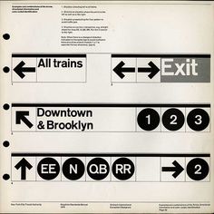 an exit sign has arrows pointing in different directions