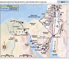 a map showing the location of ancient egypt