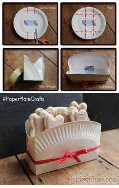 paper plate crafts for valentine's day