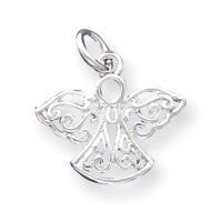 Angel Charm, Angel Jewelry, Silver Ring Designs, Beading Jewelry, Silver Jewels, Sterling Silver Filigree, Charm Pendant Necklace, Jewelry Images