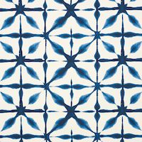 an abstract blue and white pattern