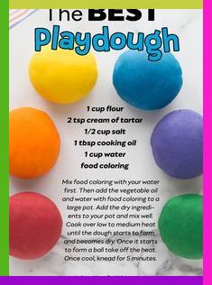 the best playdough recipe