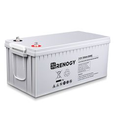 an energy storage box with the word renogy written on it