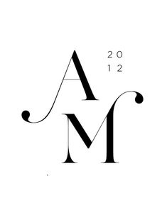 the letter m is made up of two letters and has an elegant design on it