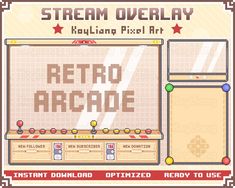 the retro arcade game steam overlay