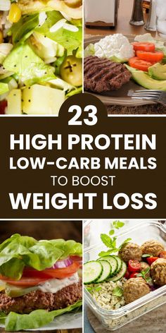 23 High Protein, Low-Carb Meals To Boost Weight Loss | Upgraded Health #ProperDietAndNutrition 45g Carb Meals, High Protein Low Carb Meals Easy, Low Fat And Carb Meals, Low Carb Low Sugar High Protein Meals, High Fat High Protein Meals, High Protein For Fat Loss, High Protein Low Carb Meal Plan Losing Weight Easy, High Protein Low Carb Smoothies, How Much Protein For Fat Loss