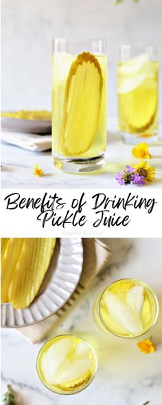 the benefits of drinking pickle juice