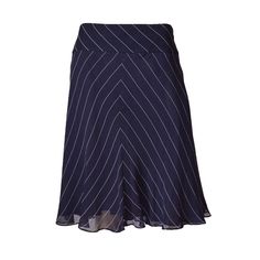 Lauren By Ralph Lauren Pin Striped Skirt In Navy And White. Three Buttons On The Left Hip, As Shown. This Is Brand New With Tags. This Is In Great Condition And Does Not Have Any Holes Or Piling! 100% Silk Lining. 100% Polyester. Smoke Free Home! Chic Skirt With Striped Hem And Relaxed Fit, Chic Relaxed Skirt With Striped Hem, Ralph Lauren Skirt, Chic Striped Skirt, Elegant Striped Mini Skirt For Spring, Striped Fitted Flared Skirt, Chic Striped Flowy Skirt, Ralph Lauren Maxi Skirt, Ralph Lauren Mini Skirt